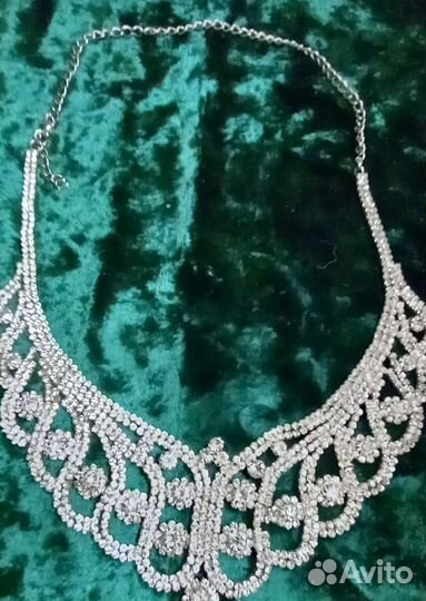 Винтажная колье, подвеска,бусы СССР