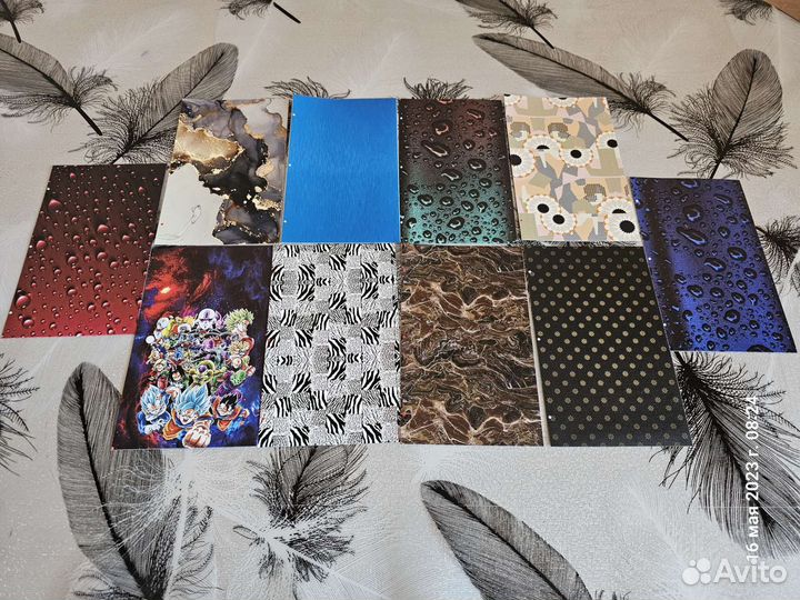 Цветные плёнки для задней крышки телефонов