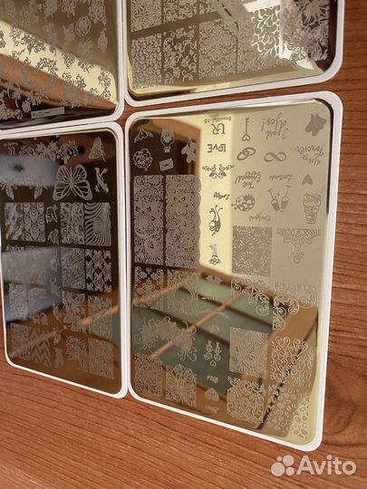 Пластины для стемпинга набор