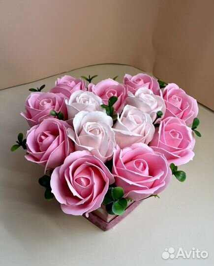 Сердце мыльных роз