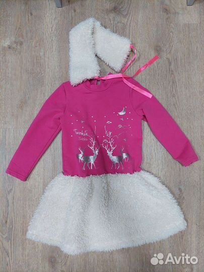 Платье для девочки 110