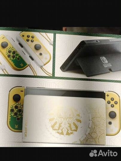Новая Nintendo Switch Oled Zelda Edition