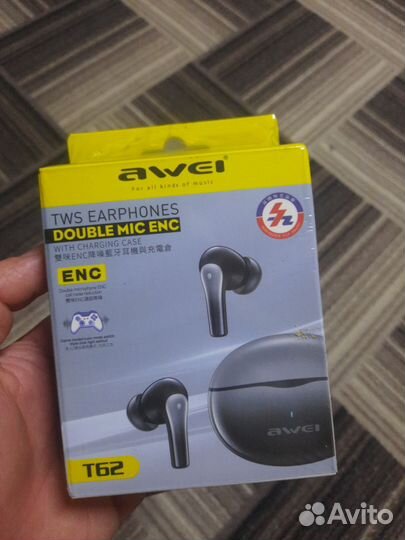 Беспроводные Bluetooth наушники awei -T62