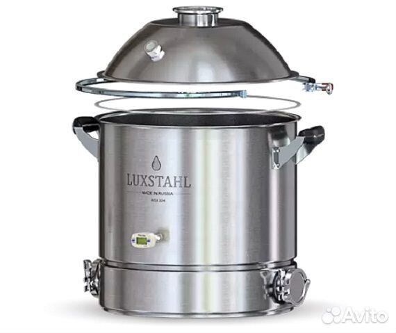 Самогонный аппарат luxstahl 8М, 37 л