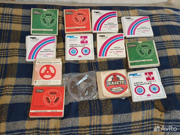 Катушки для магнитофона СССР