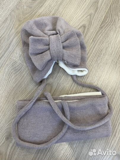 Шапка и снуд для девочки