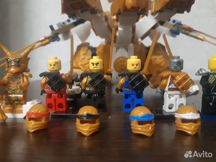 Lego ниндзяго минифигурки
