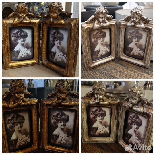 Масленка сырница дозатор (камень+ стекло) ангел