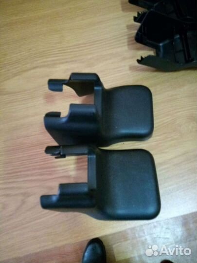 Накладки салазок сидений LC Prado 150