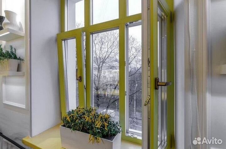 Пластиковые окна окрашенные в массе – ART