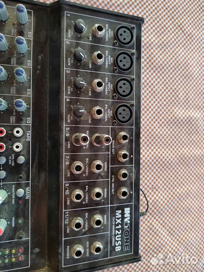 Микшерный пульт invotone MX12usb