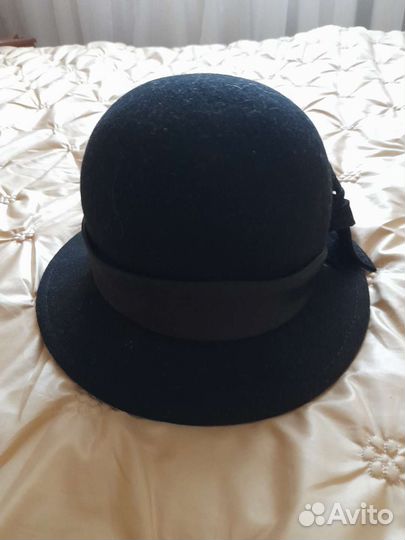 Шляпа фетровая женская