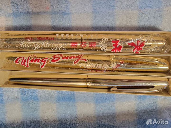 Перьевая ручка с золотым пером Wing Sung