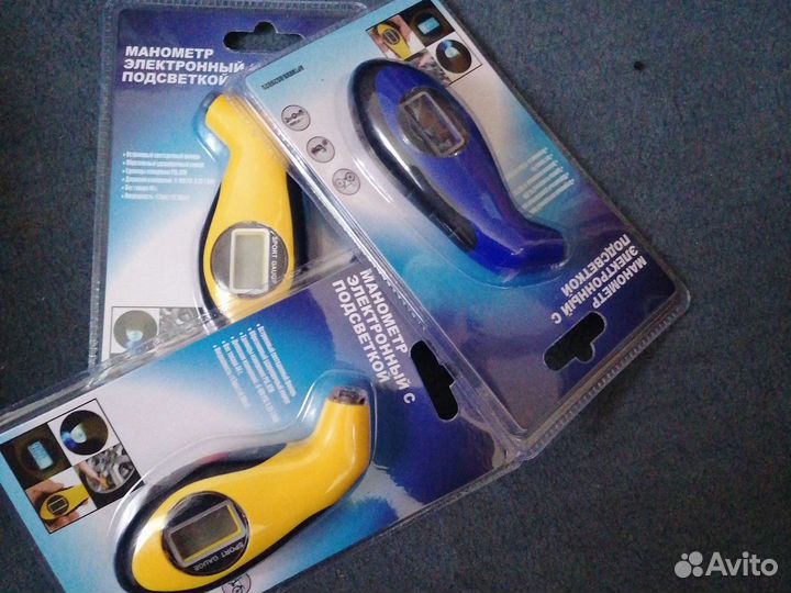 Манометр электронный с подсветкой