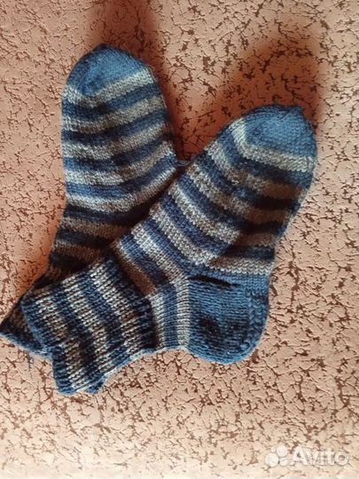 Носки ручной вязки