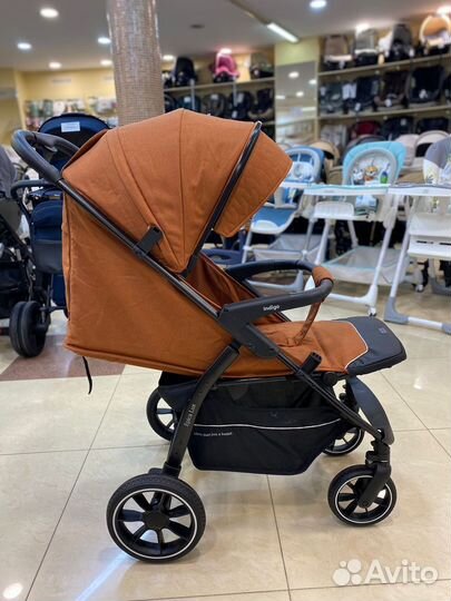 Прогулочная коляска Indigo Epica LUX S терракот