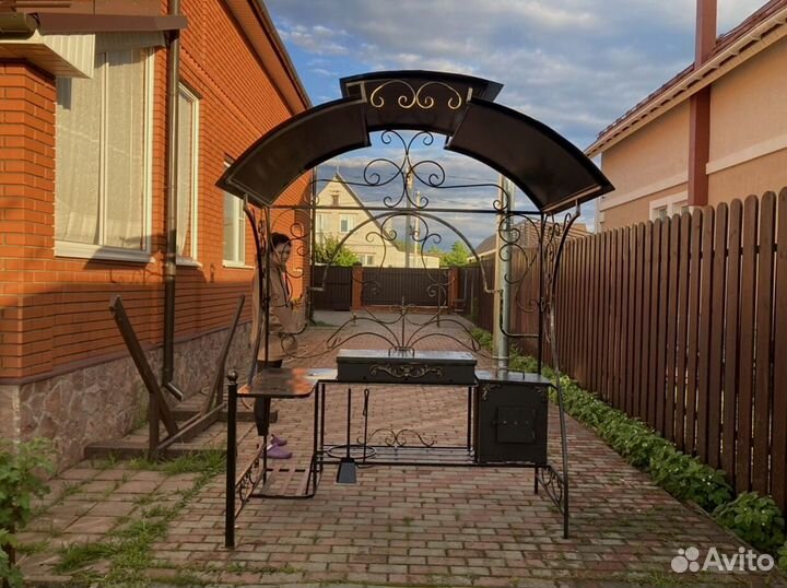 Мангал беседка