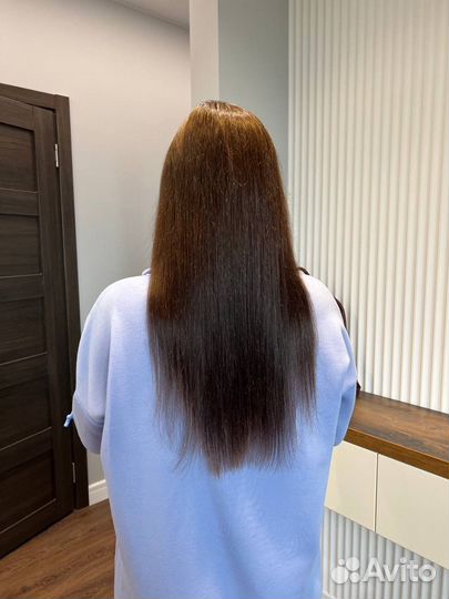 Наращивание волос коррекция