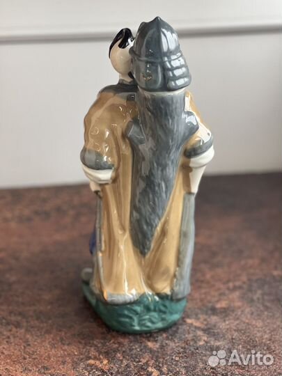 Штоф казак фарфоровый