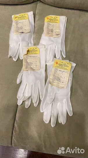 Винтажные перчатки капроновые 1974 года