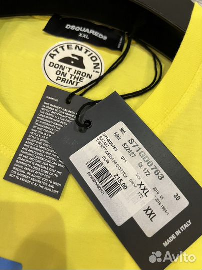 Dsquared2 Футболка Оригинал Италия