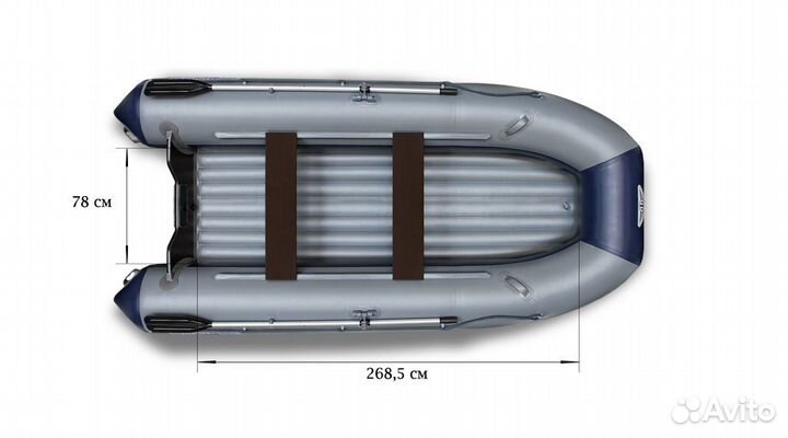 Надувная лодка пвх флагман 380 новая