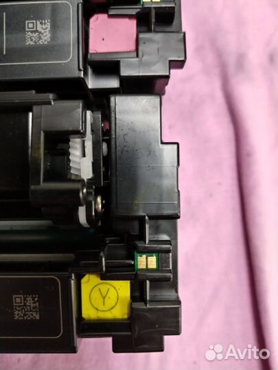 Картридж HP 201A оригинал (б\у)