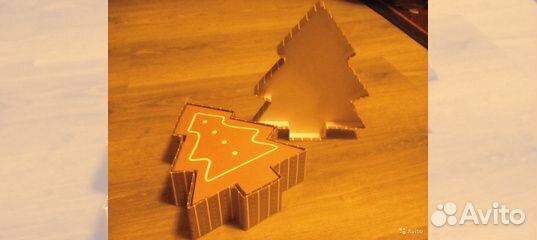 Ёлка матрёшка в качестве шкатулки (3 шт.), Икеа