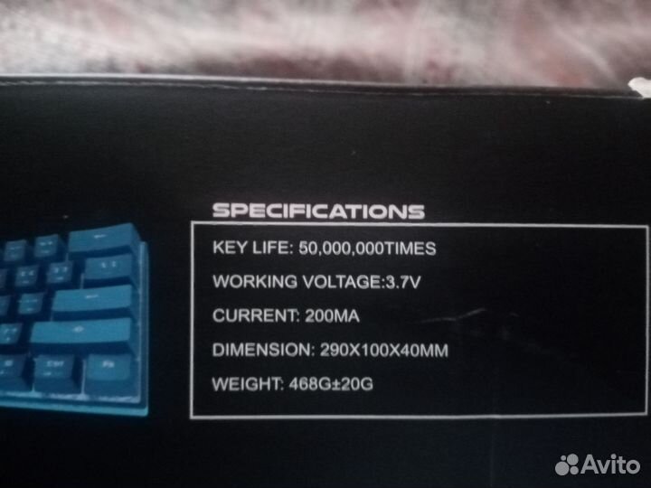 Игровая клавиатура motospeed CK62