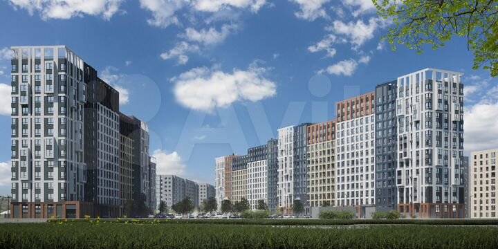 2-к. квартира, 51,3 м², 2/12 эт.