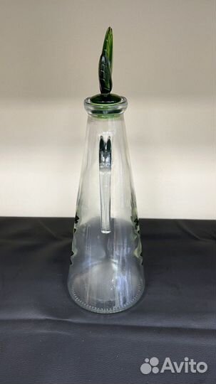 Графин под масло стеклянный оливки