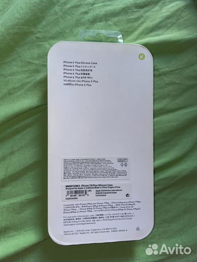 Силиконовый чехол на iPhone 7/8 plus