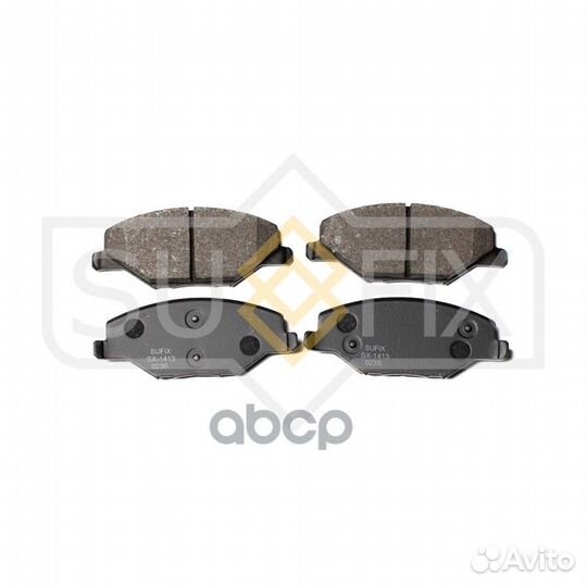 Колодки тормозные дисковые перед прав/лев