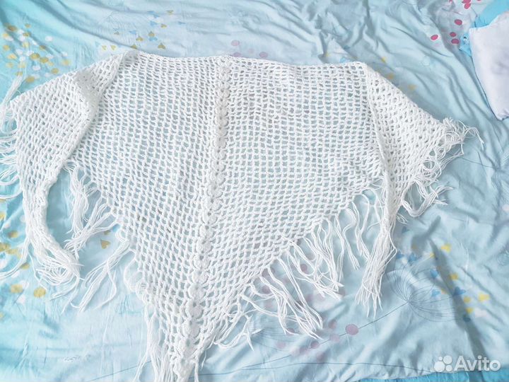 Вязанный платок(шаль)