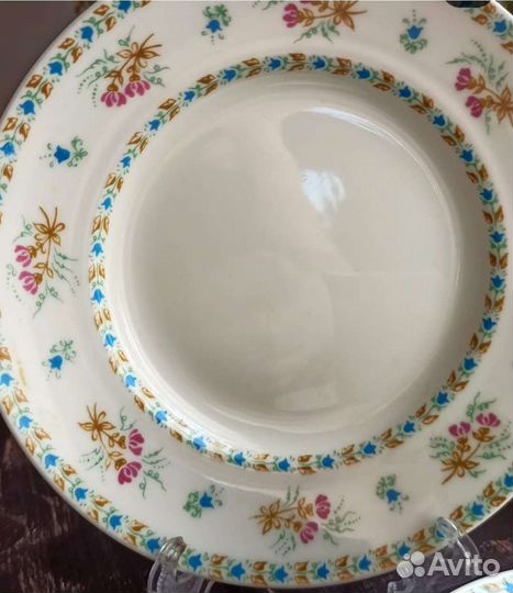 Кофейное трио лфз, костяной фарфор