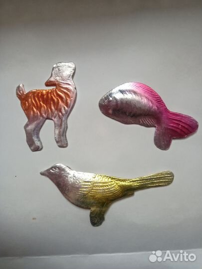 Елочные игрушки СССР картонаж