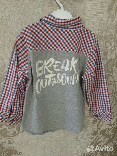 Рубашка для мальчика 92