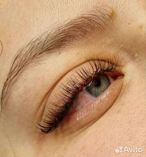 Наращивание ресниц на дому