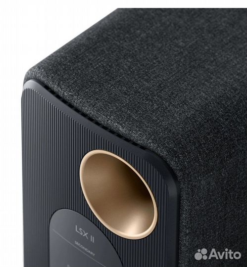 Полочная акустика KEF LSX II (черный)