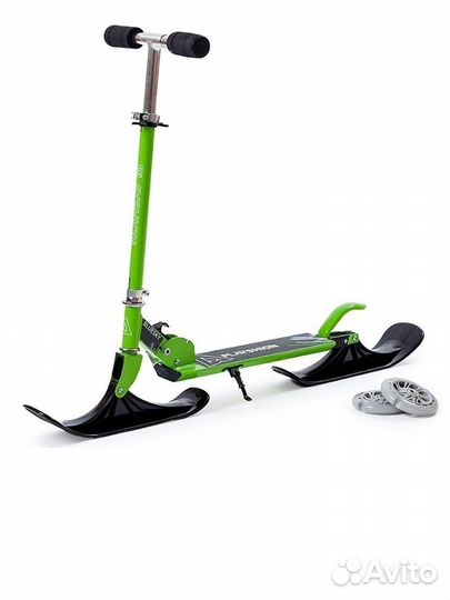 Детский зимний самокат