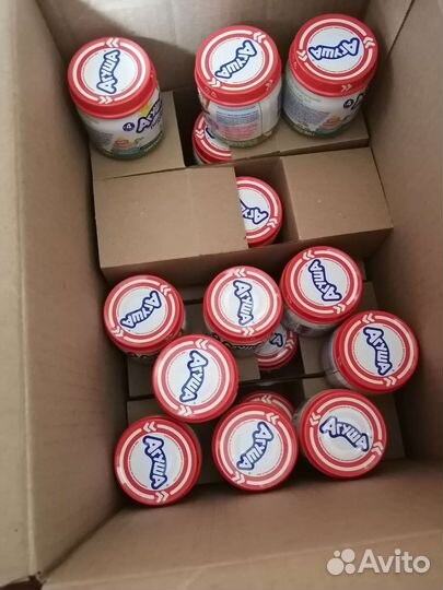 Детское питание пюре овощное