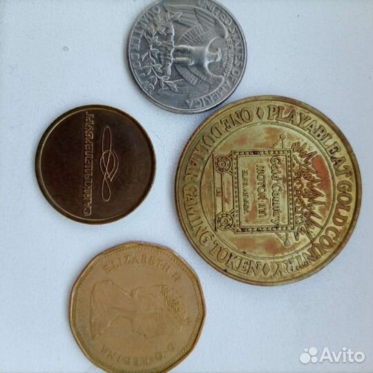 Жетон, монеты