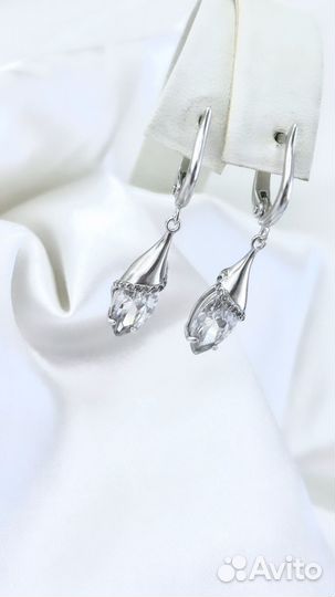 Серебряные серьги