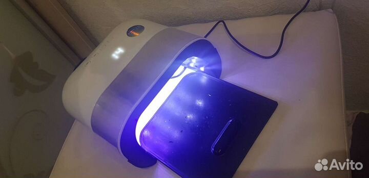 Led лампа для ногтей бу