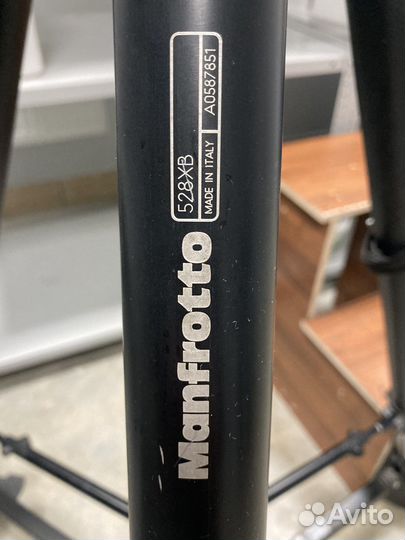 Штатив для видеокамеры Manfrotto 528XB