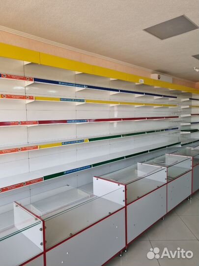 Торговые стеллажи для магазина бу