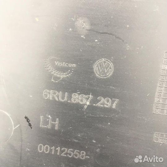 Обшивка стойки Фольксваген Поло седан рус