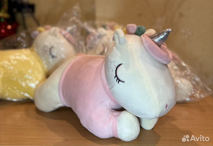 Мягкая игрушка единорог новая
