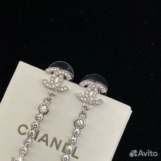 Серьги chanel (новая коллекция)