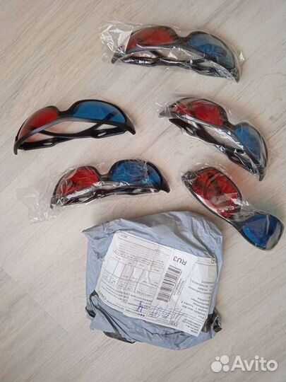 Очки анаглифические 3D